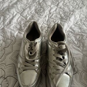 Silver Women's Sneakers